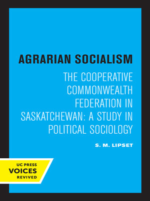 cover image of Agrarian Socialism
